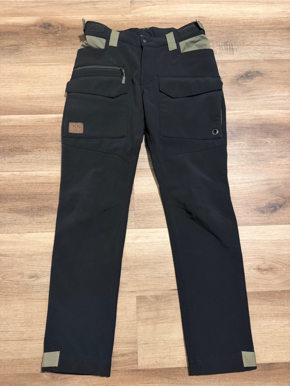 Dog Coach Soft Shell Fleece lined Winter Pants  Women 36 EU 32x32 Black Dogcoach